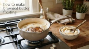 how to make browned butter frosting