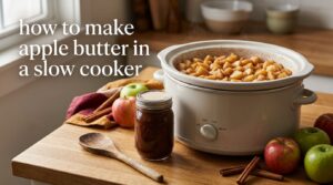 how to make apple butter in a slow cooker