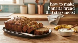 how to make banana bread that stays moist