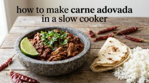 how to make carne adovada in a slow cooker