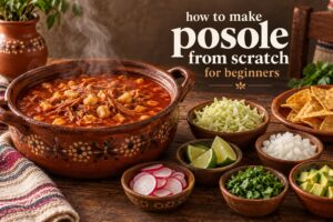how to make posole from scratch for beginners