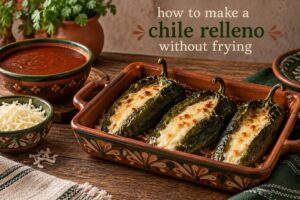 how to make a chile relleno without frying