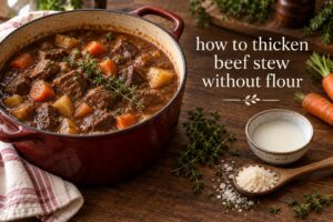 how to thicken beef stew without flour