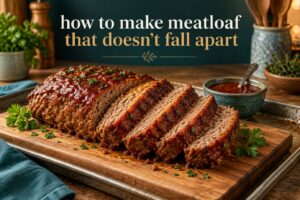 how to make meatloaf that doesn’t fall apart