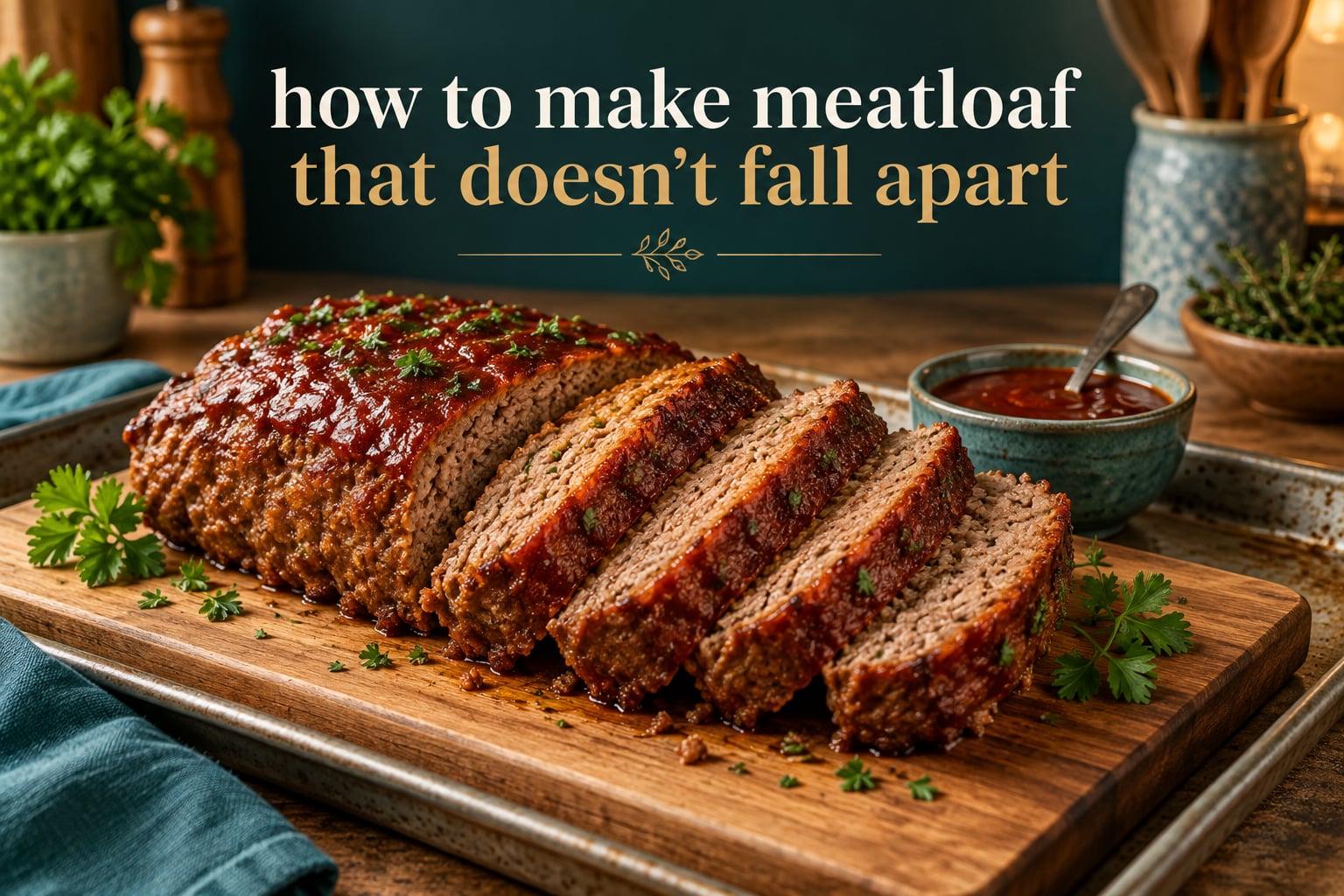 how to make meatloaf that doesn’t fall apart