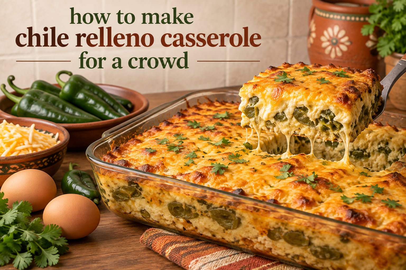 how to make chile relleno casserole for a crowd