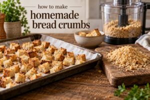 how to make homemade bread crumbs